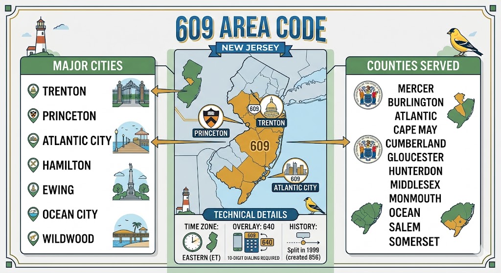 609 Area Code